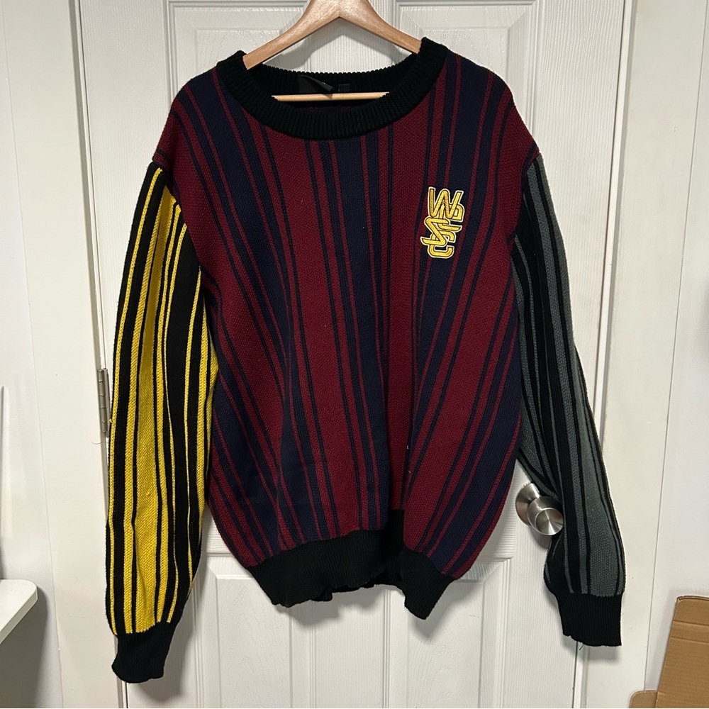 Wesc Multicolor Striped Crewneck Sweater